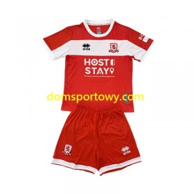 Koszulka Middlesbrough Dziecięcy Domowe Koszulki Piłkarskie 2024-2025 Krótki Rękaw